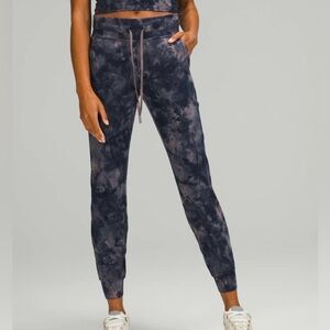 NEW!! Lululemon Ready to Rulu Jogger 29”Diamond Dye Lunar Rock True Navy Size 10